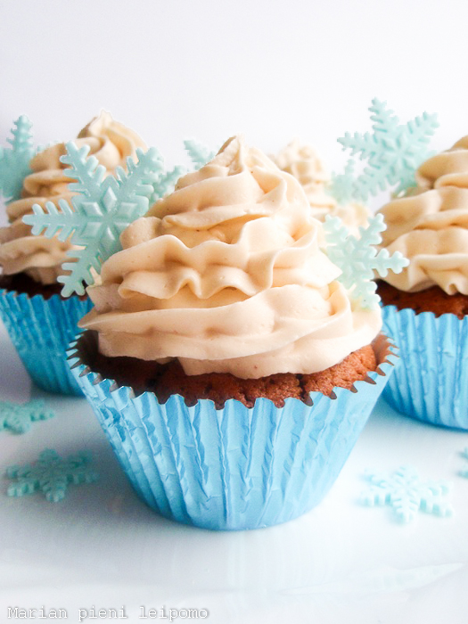 Marian pieni leipomo Piparkakkumuffinit toffeekuorrutteella