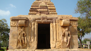 A smaller temple