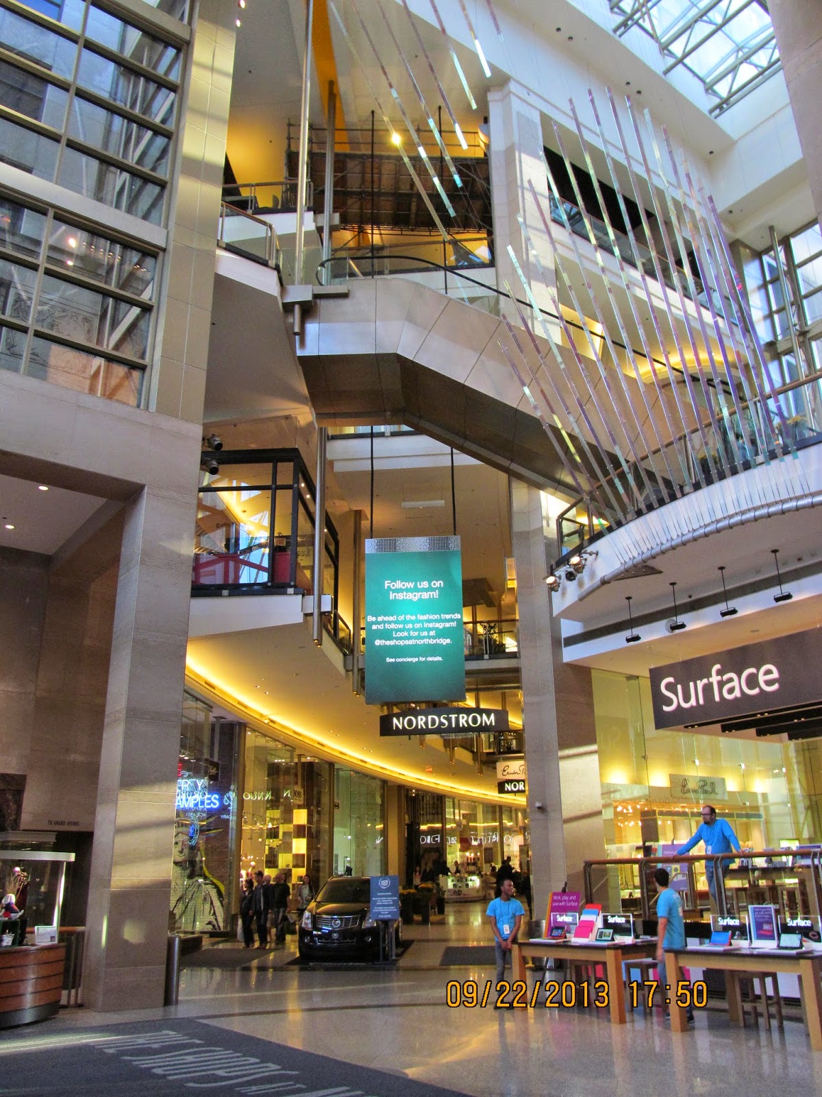 Trip to the Mall The Shops at North Bridge (Chicago, IL)