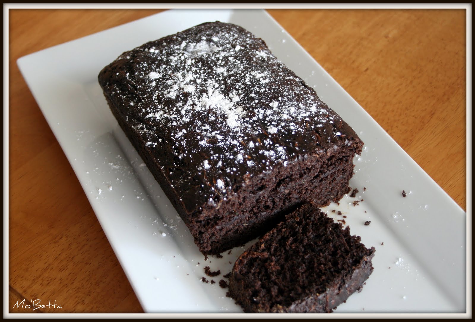 Makin' it Mo' Betta Dark Chocolate Zucchini Bread