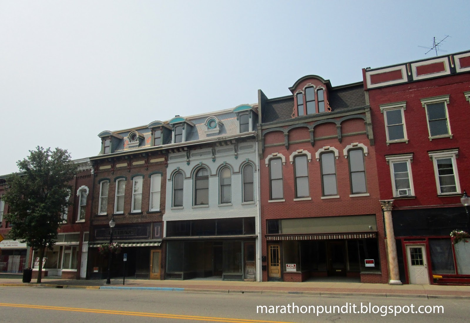 Marathon Pundit (Photos) Downtown Three Rivers, Michigan