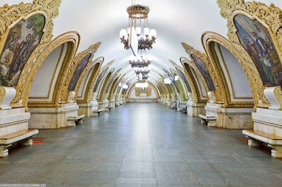 The Metro Station Kiev Ring-Mascow