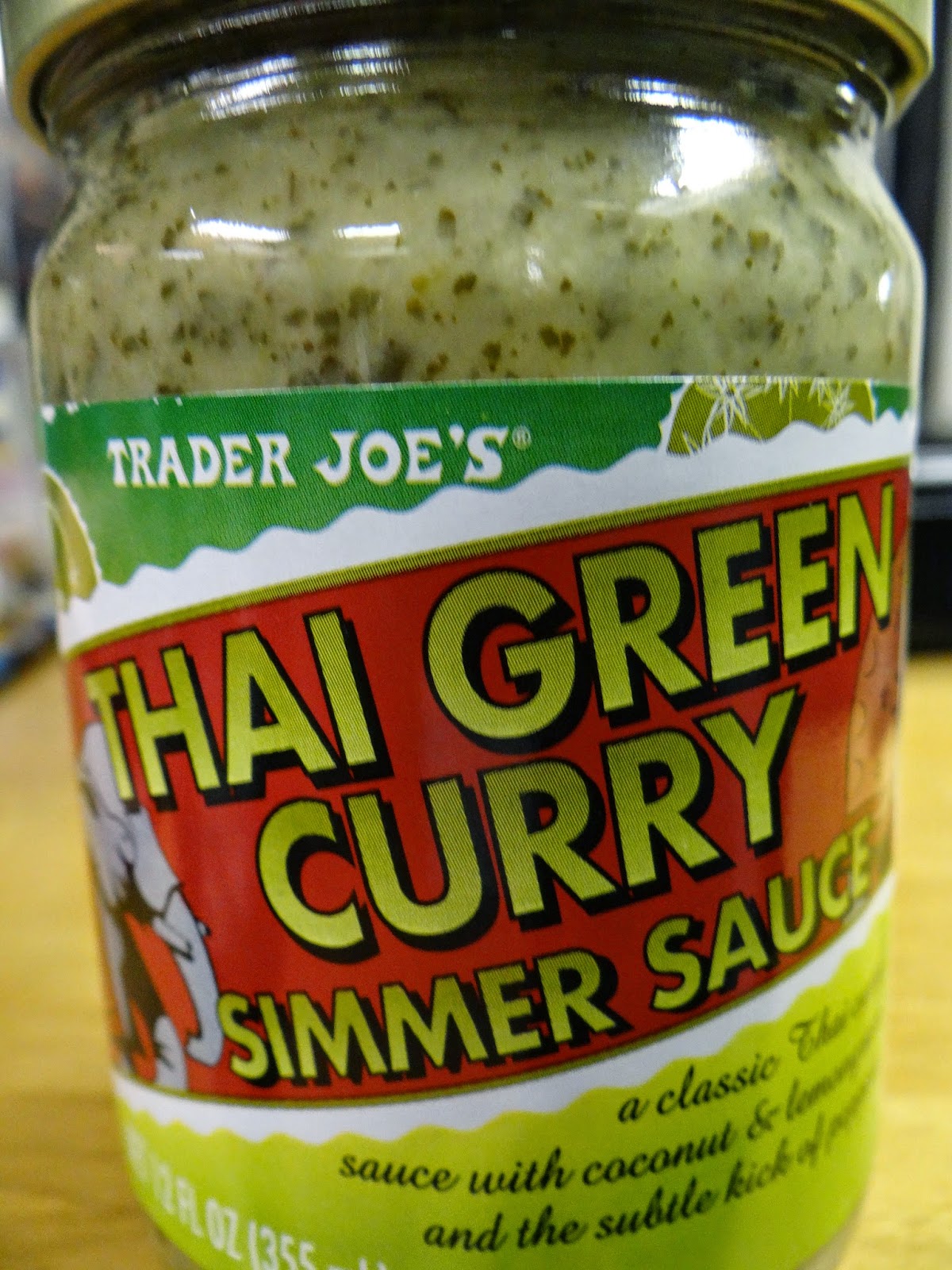 Trader Joe's 365 Day 135 Thai Green Curry Simmer Sauce