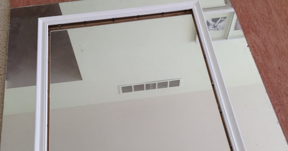Thrifty Treasures How to dress up a plain mirror