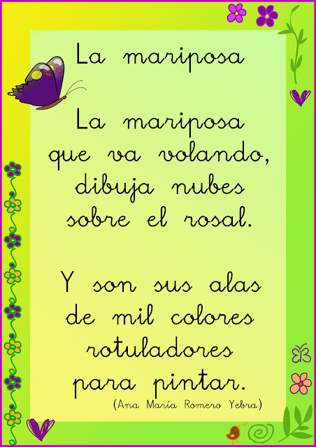 Aula virtual de audición y lenguaje: Poemas de primavera Aula virtual de audición y lenguaje: Poemas de primavera