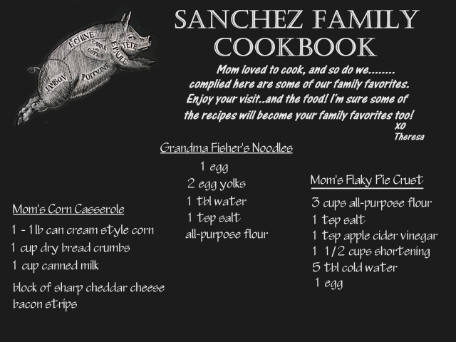 Sanchez Family Favorite Recipes