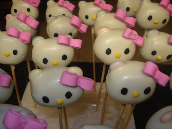Hello Kitty Cake Pops