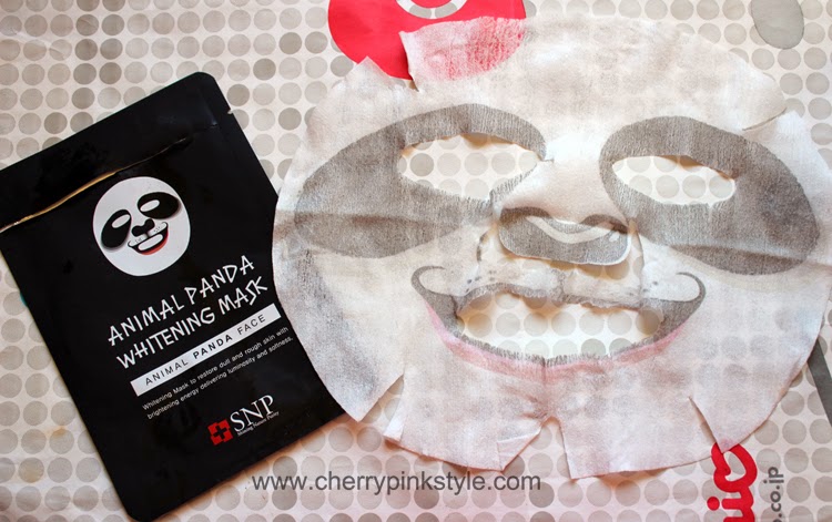 panda whitening mask SNP Animal Mask