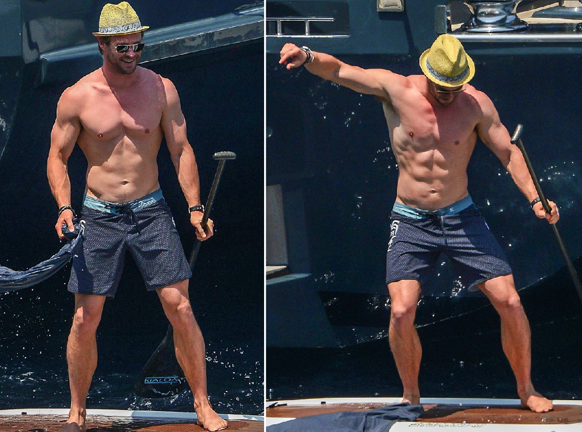 Chris Hemsworth Shirtless | Hot Pics of Chris Hemsworth