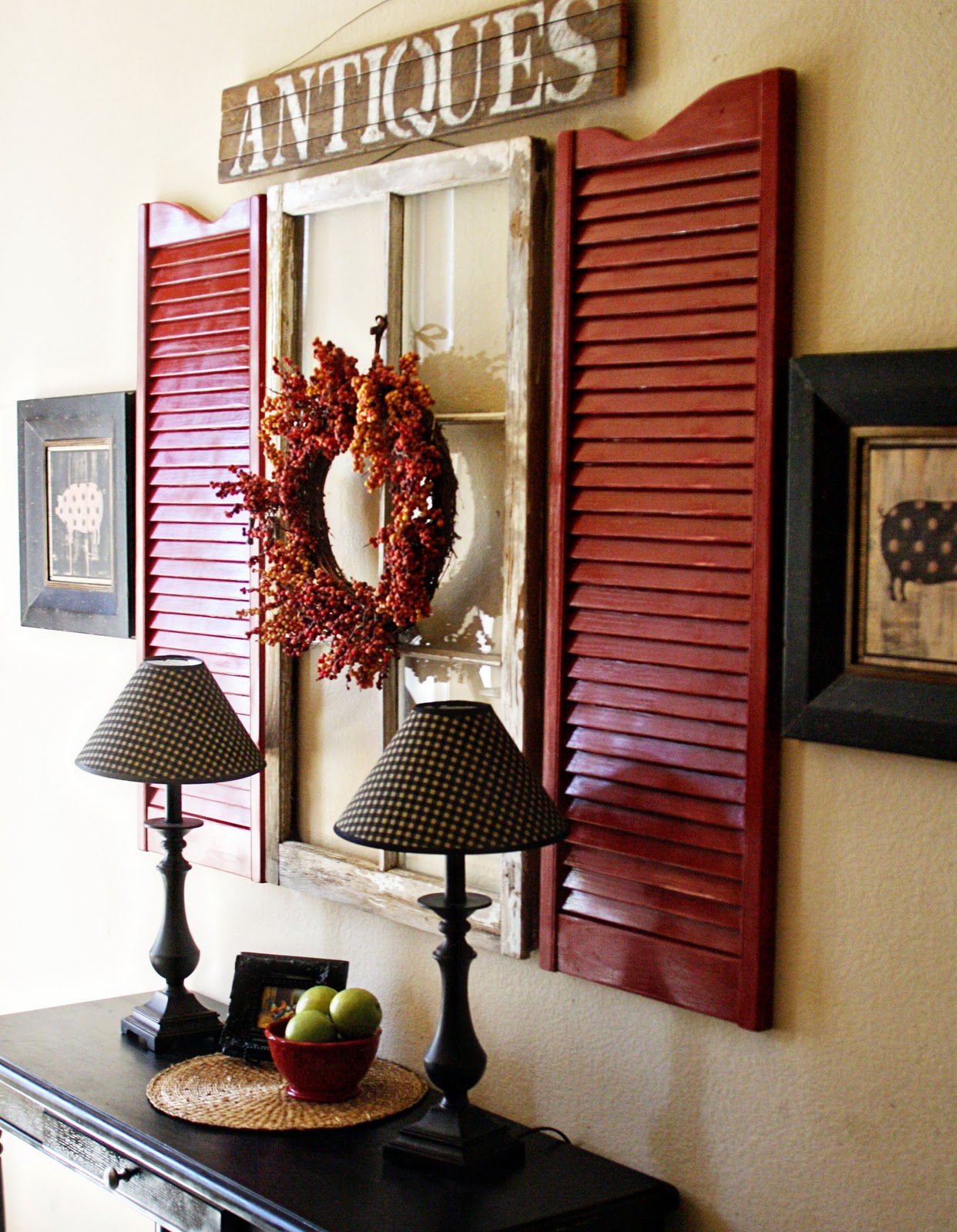 Dishfunctional Designs Upcycled New Ways With Old Window Shutters