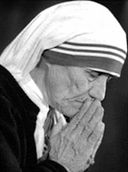 Quando descanso? Descanso no amor. - Madre Teresa