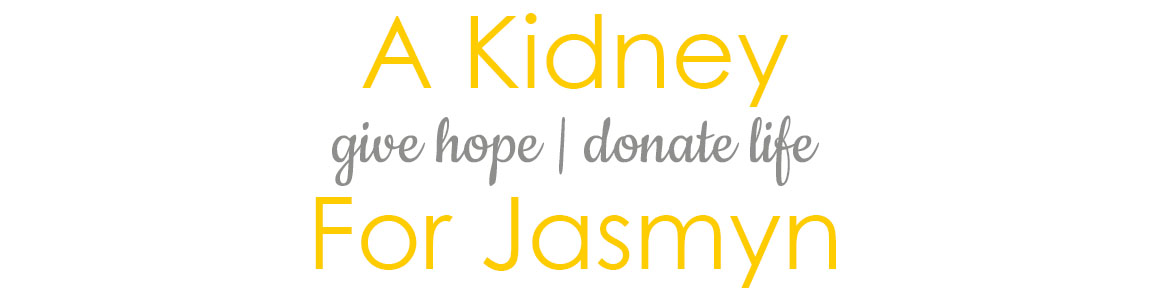 A Kidney for Jasmyn