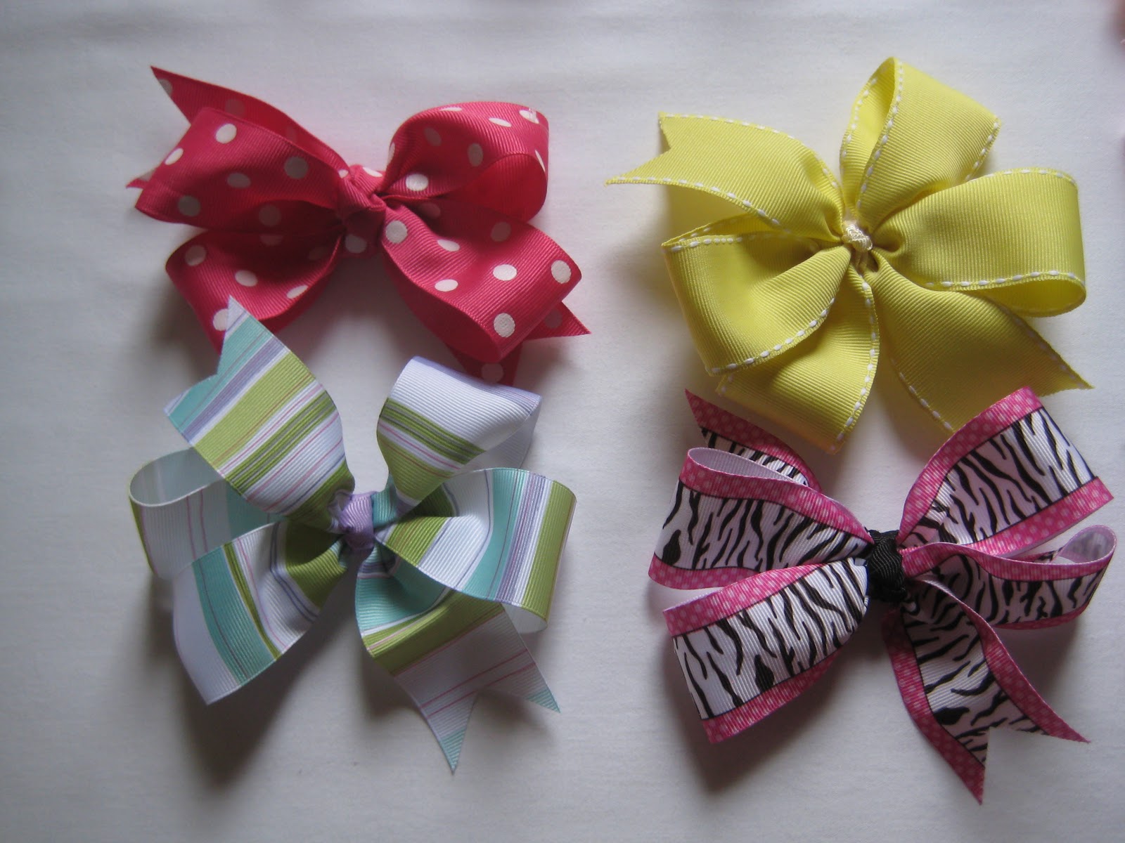 Coffee & Bananas boutiquestyle hair bows