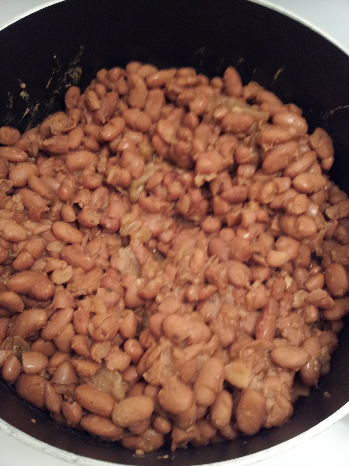 COVERED IN BACON Refried Beans