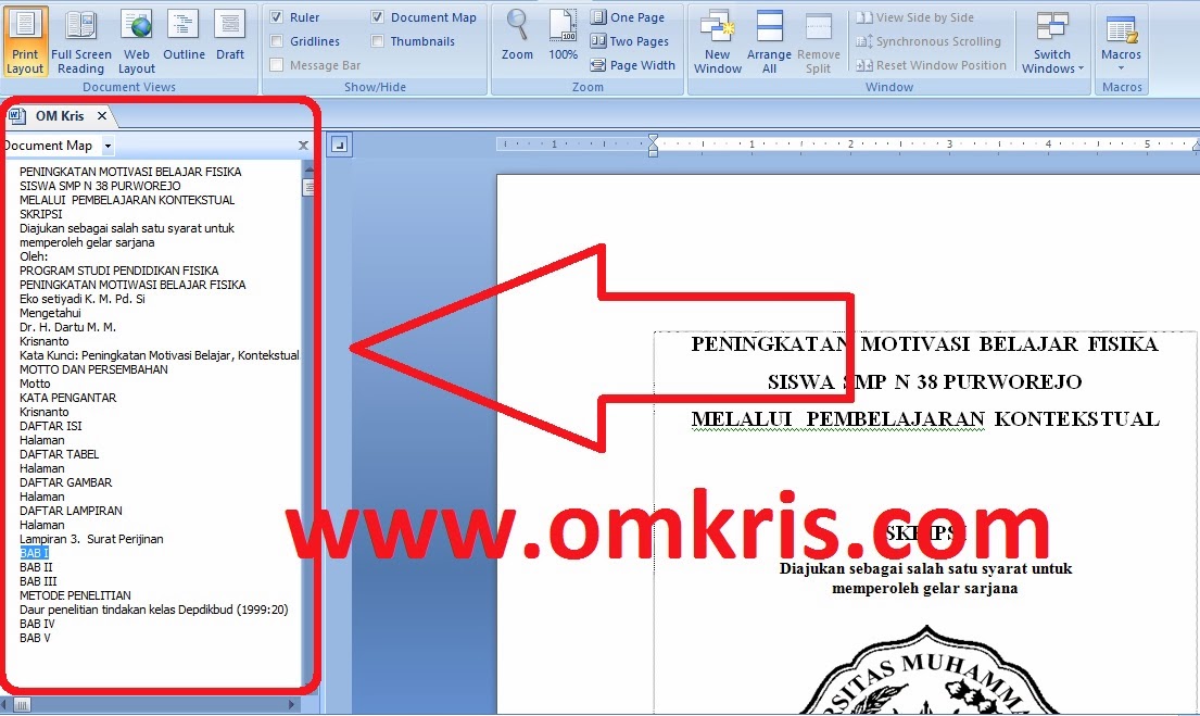 Apa Itu Map Dokumen