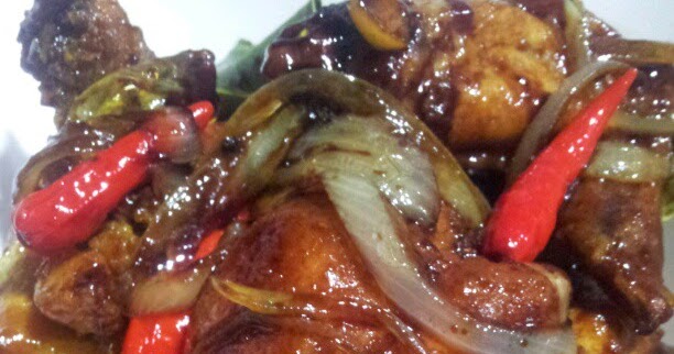 Diary of Mama Maz Resipi Ayam Masak Sos Tiram