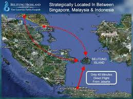 Peta Pulau Belitung