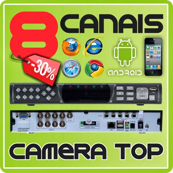 DVR 8 CANAIS