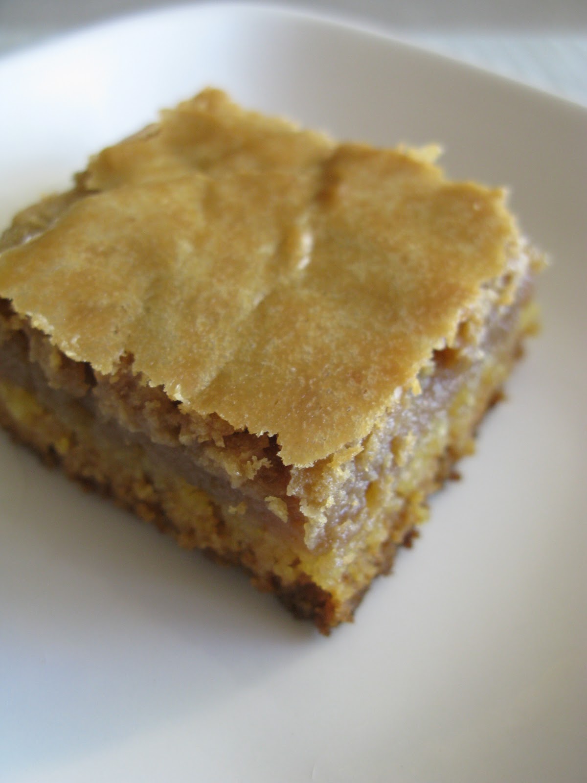 Tortillas and Honey "Cookie Butter" Gooey Butter Cakes