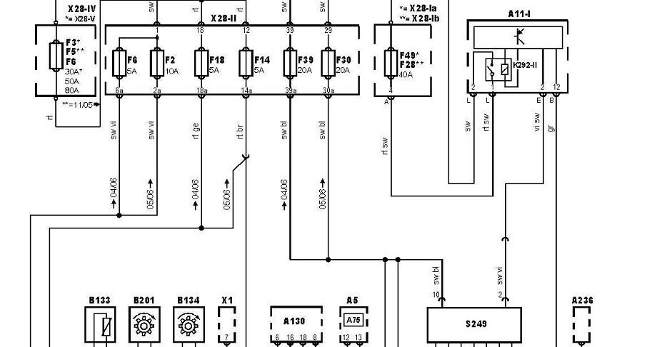 automatic transmission-Volkswagen Golf(03-08)1.9TDI ~ Wiring Diagrams-Cars