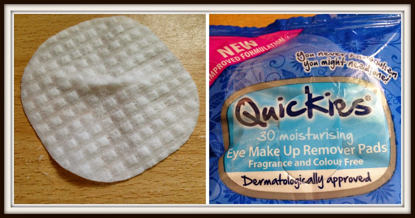 Quickies Eye Makeup Remover Pads Review Glitz and Glamour Makeup