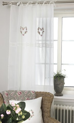 Www.gardsromantik.se: gardiner lantlig stil, shabby chic