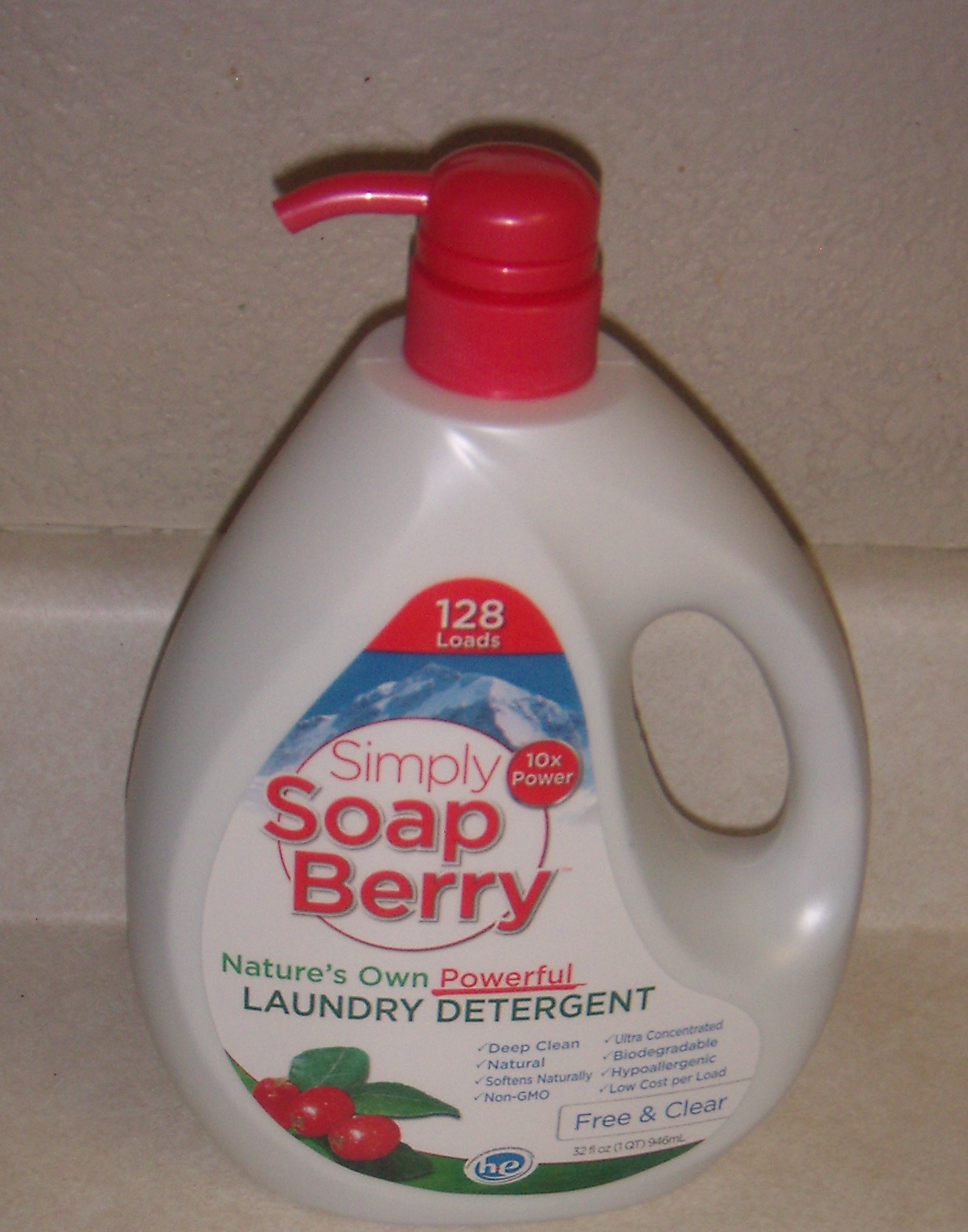 Mommie of 2 Simply SoapBerry Laundry Detergent Giveaway 7/22 CLOSED