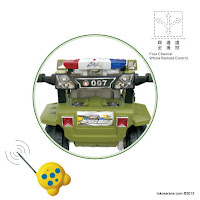 1 Motor Mainan Aki Elite 007Q Hummer Speed Boy