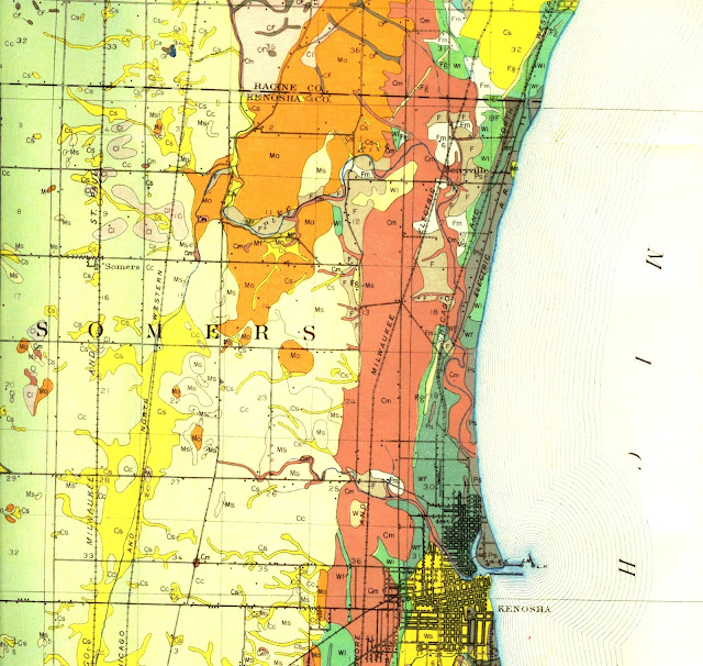 Somers Wisconsin Pioneer History Soil Survey 1919 Map