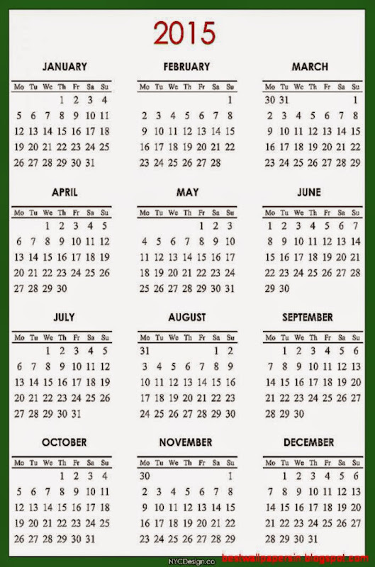 New York Web Design Studio New York NY 2015 Calendar New York Web Design Studio New York NY 2015 Calendar