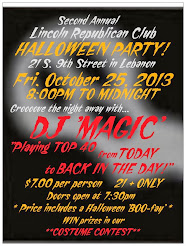 HALLOWEEN PARTY AT LINCOLN REPUBLICAN CLUB
