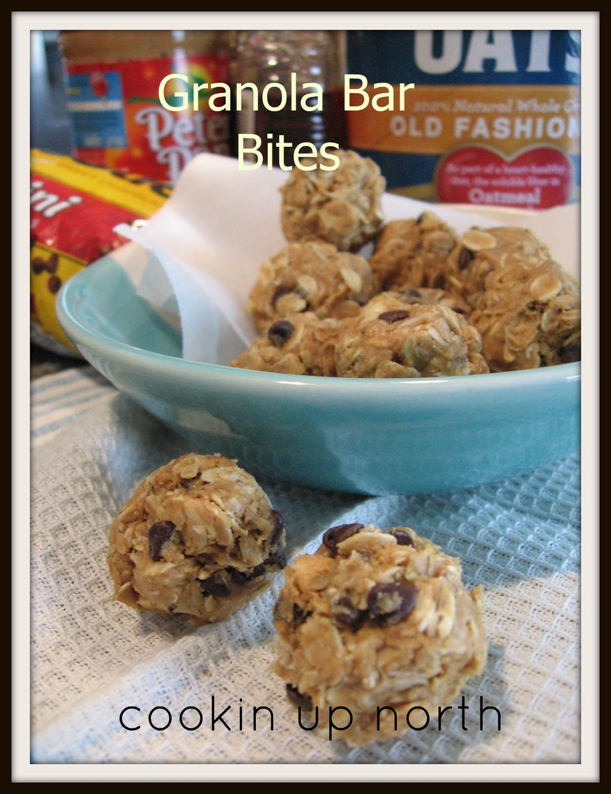cookin' up north Granola Bar Bites