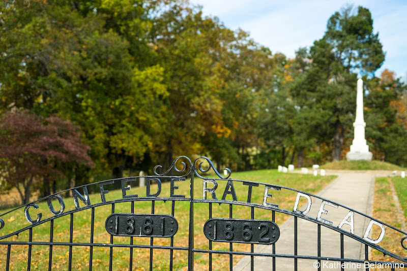Groveton Confederate Cemetery Manassas National Battlefield Park Northern Virginia