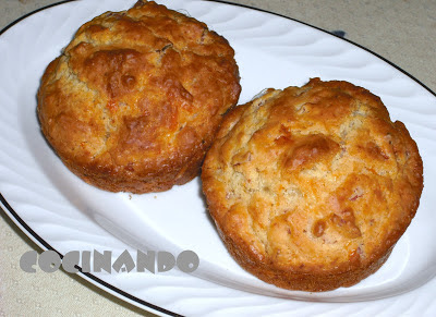 Muffins De Jamón Y Queso
