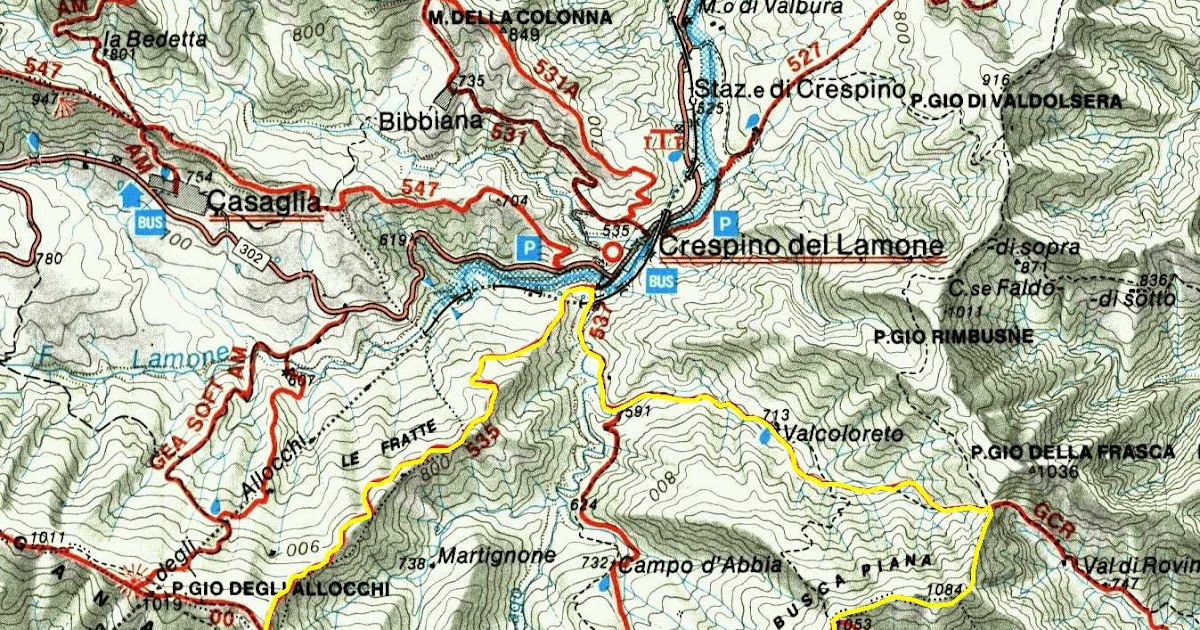 Trekking in Appennino Crespino del Lamone