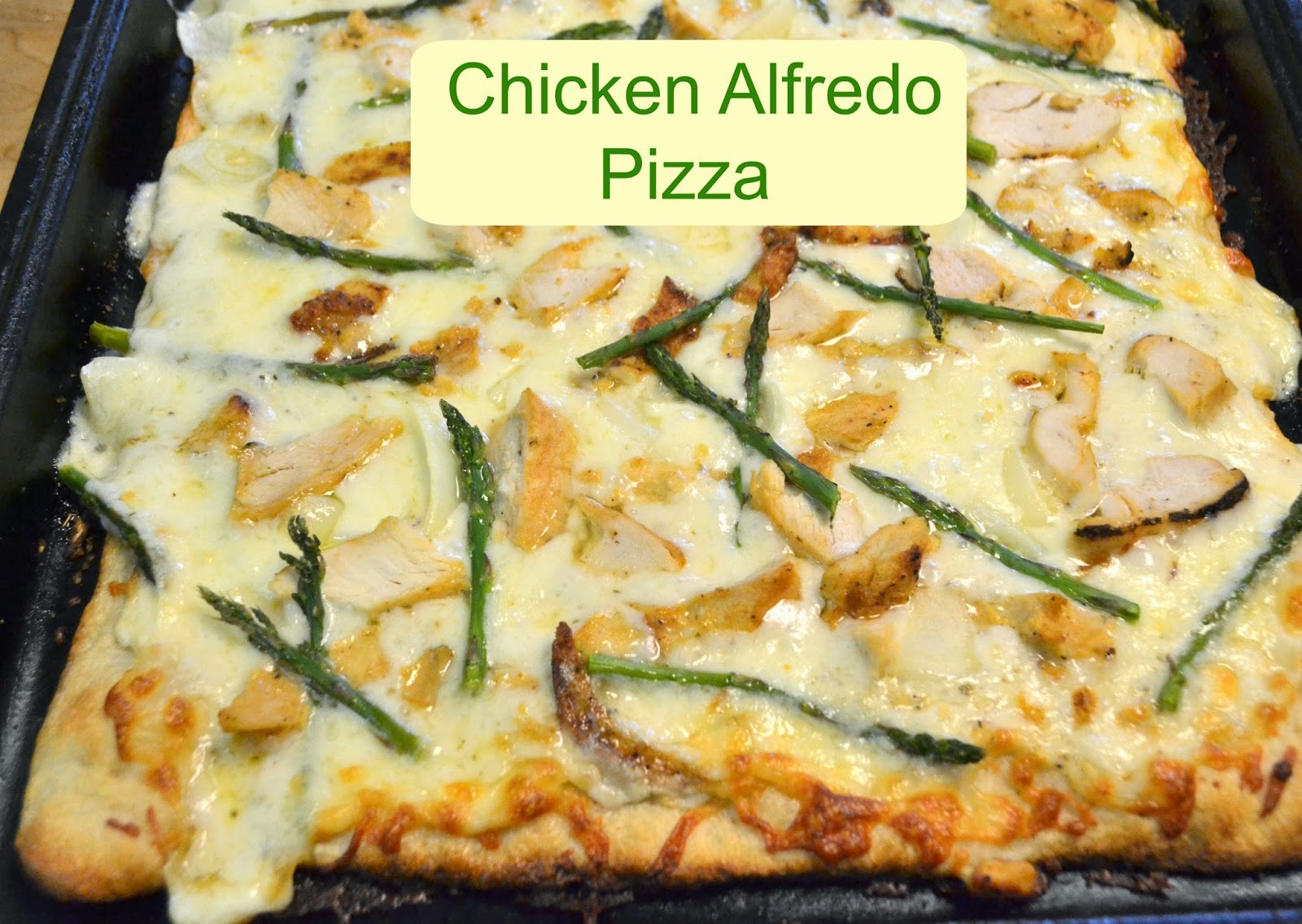 TIP GARDEN Chicken Alfredo Pizza