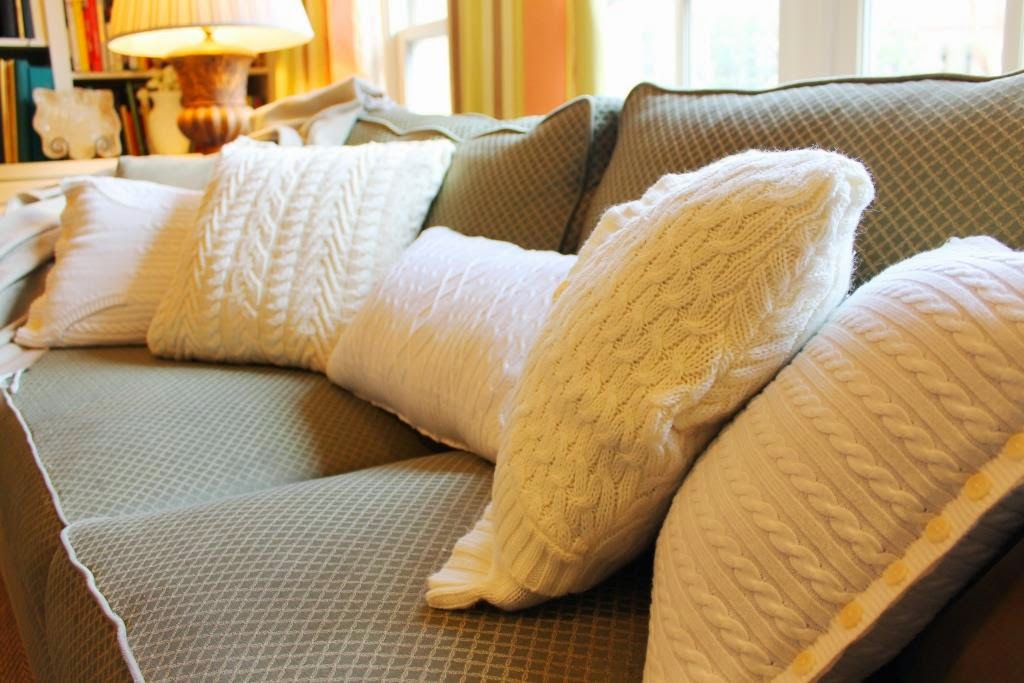 Make A Sweater Pillow In 30 Minutes Miss Kopy Kat