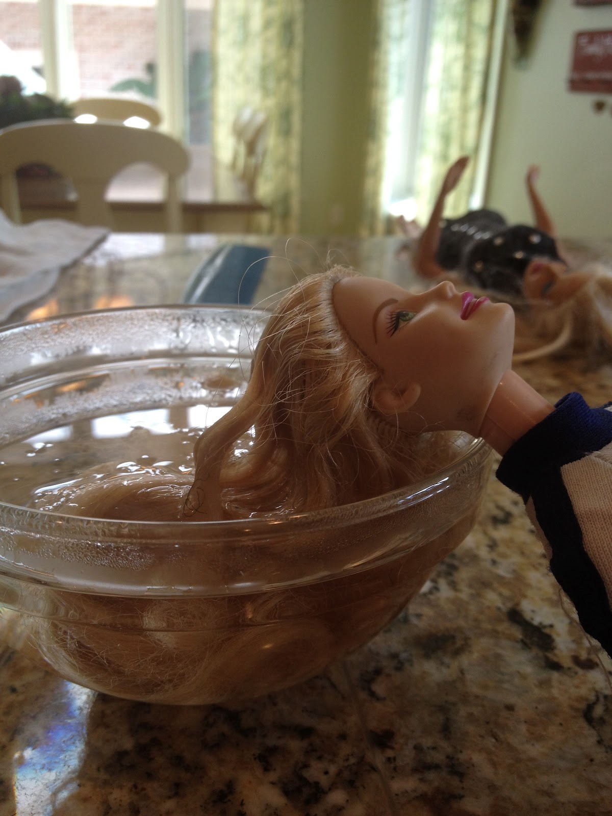 Hershie's Blog: How to Fix Nasty Barbie Hair