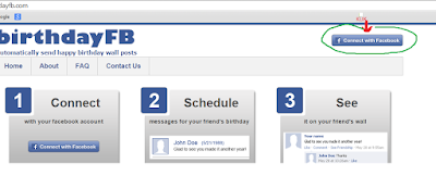 cara memberi ucapan selamat ulang tahun di facebook secara otomatis