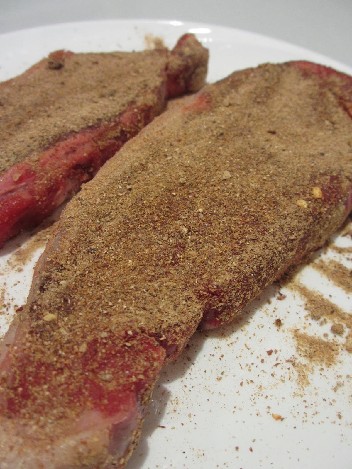 Going Wild Sirloin steak with Porcini crust