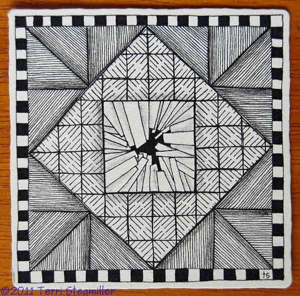 Drawing Using Only Straight Lines : Terri stegmiller art and design march