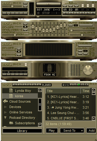 21+ Skins Download Winamp Skins PNG