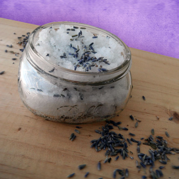 Paula Parrish Lavender Sea Salt Scrub DIY