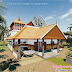 Traditional Kerala house in 1200 sq.feet