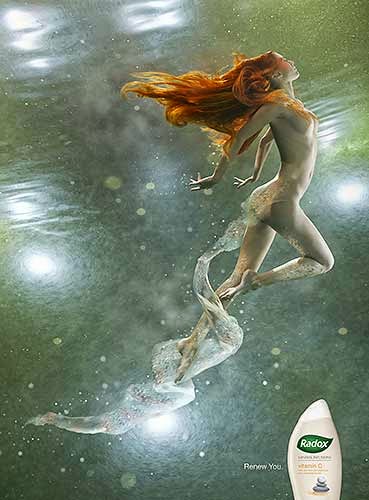 Zena Holloway fotografia sensual mulheres nuas subaquática fashion