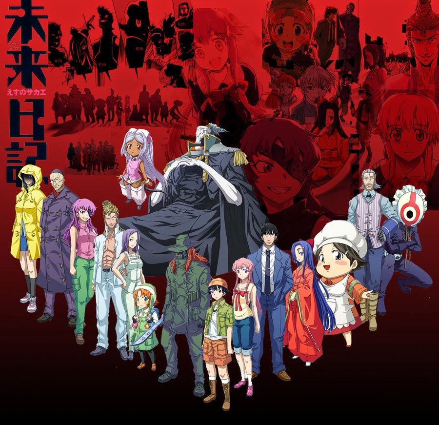 Anime Mirai Nikki - Sinopse, Trailers, Curiosidades e muito mais