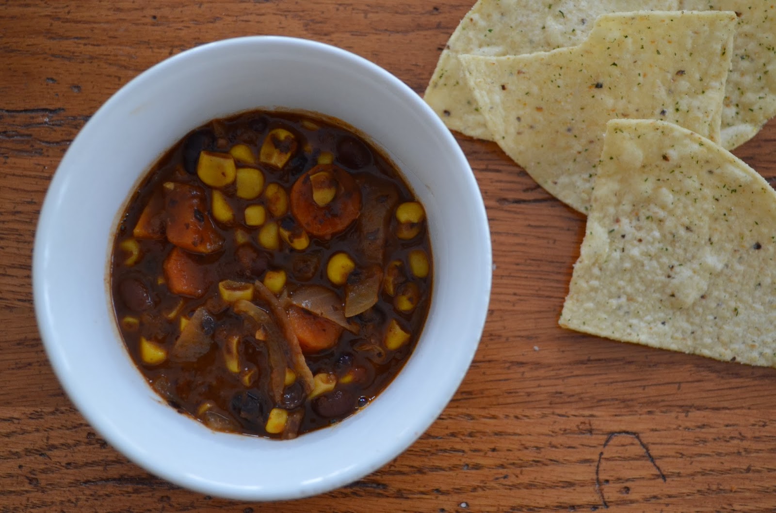 Charming the Birds from the Trees Black Bean Vegetable Soup...