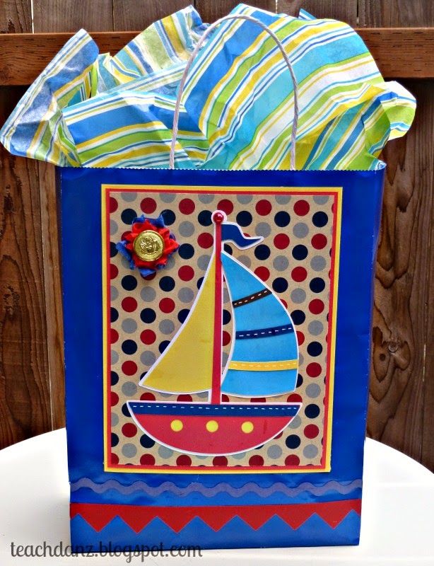 Teachdanz Nautical Gift Bag PPPR dt