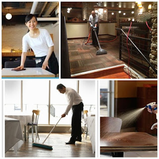 Maid Vacuuming Hotel Foyer Stock Photo | Getty Images