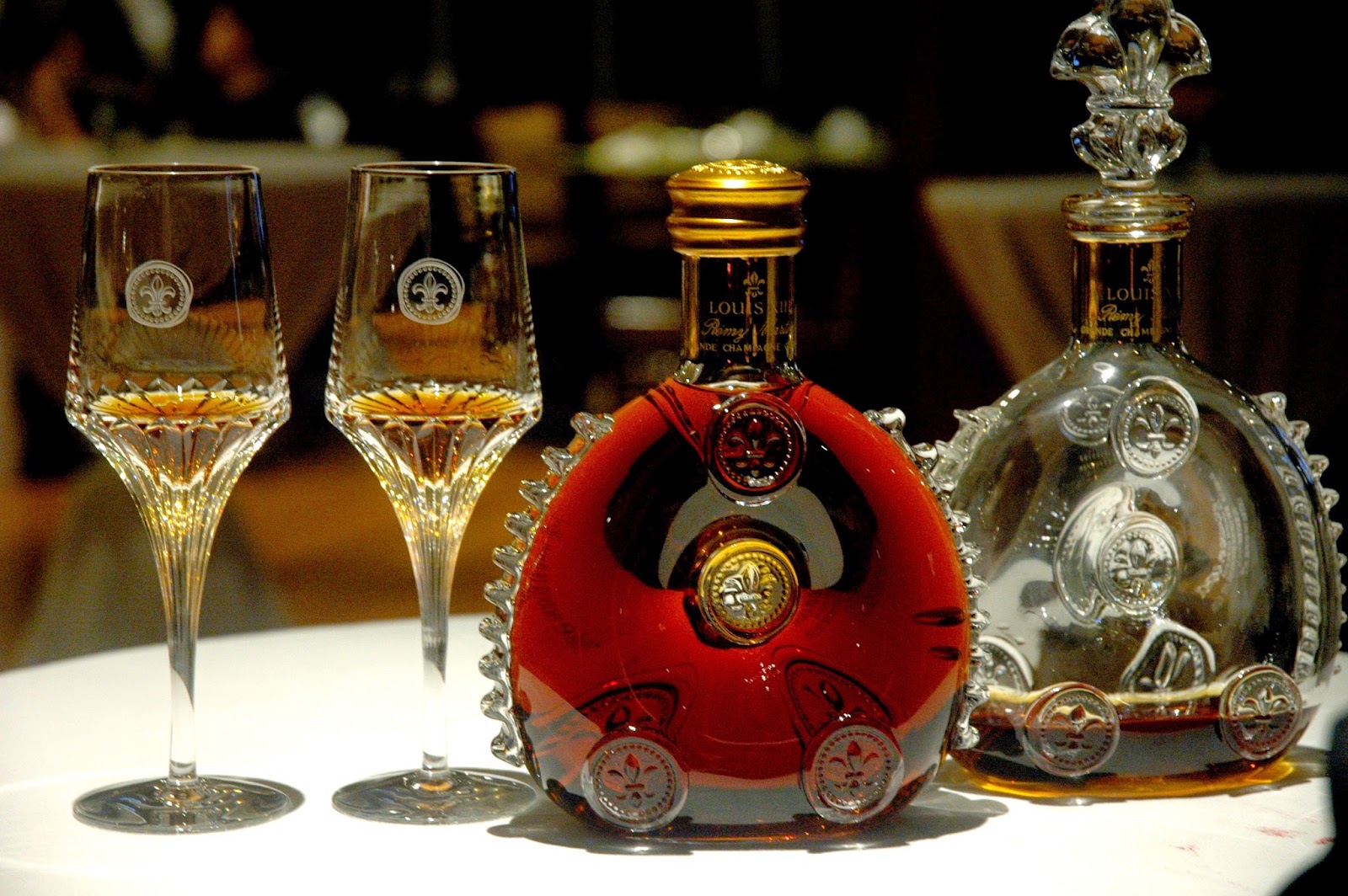 DUDE FOR FOOD: Up There with The King of Cognac: Louis XIII de